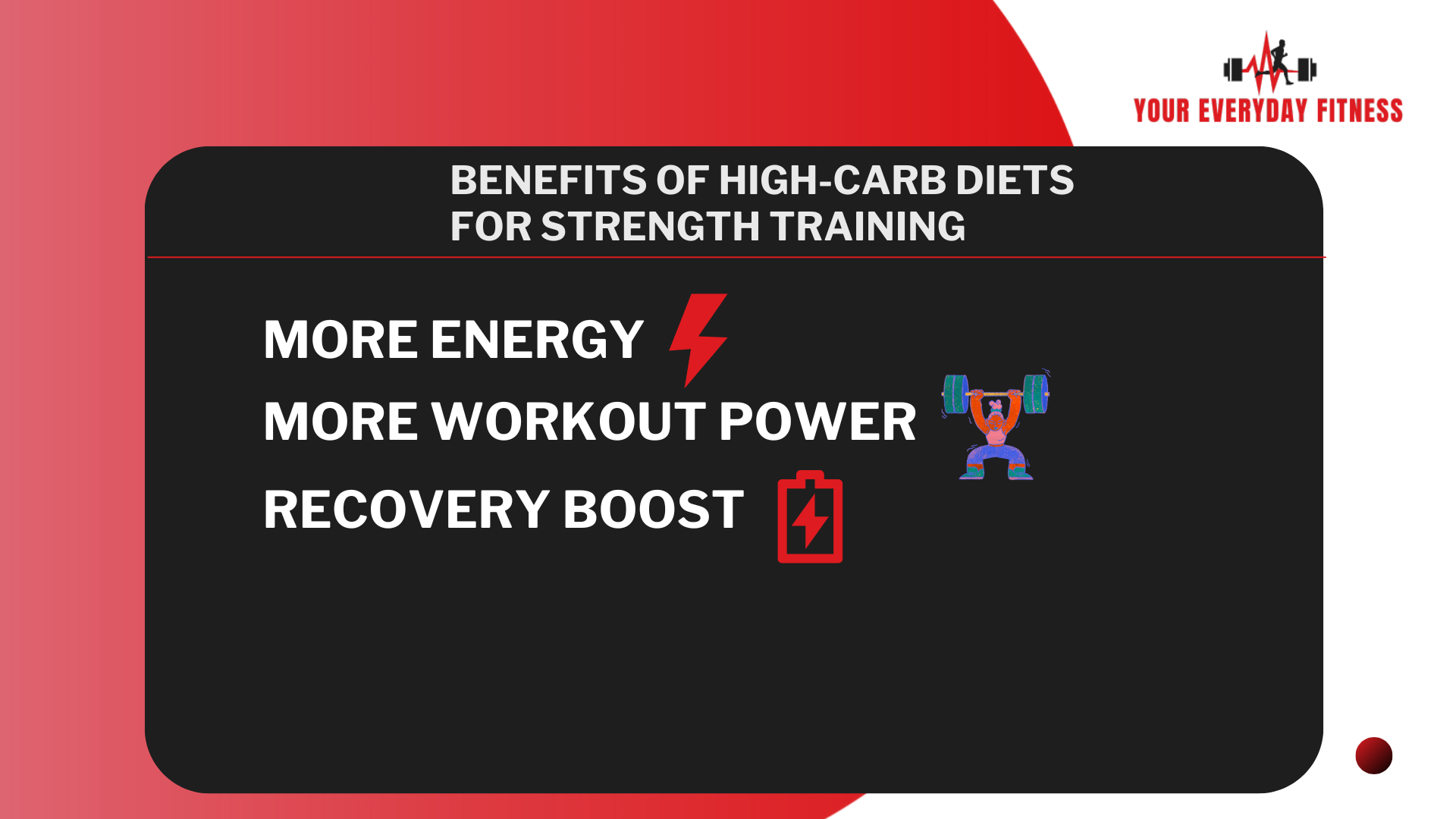 Benefits of high carb diets for strength