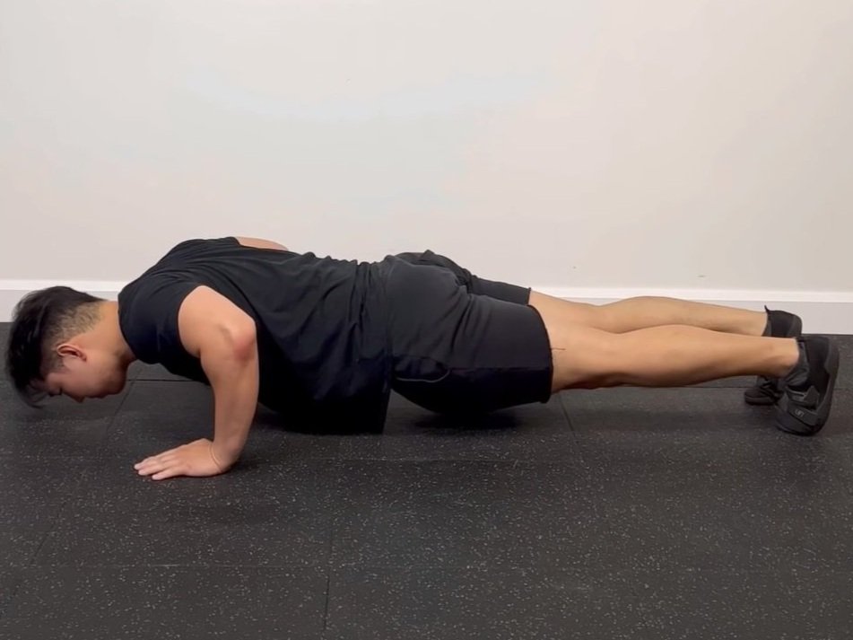 Isometric Push-Up Holds